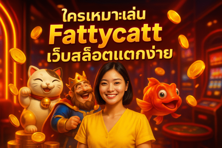 ใครเหมาะเล่น Fattycatt เว็บสล็อตแตกง่าย