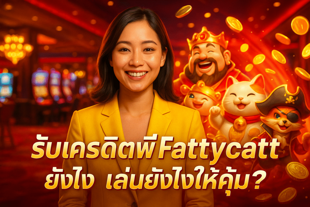 รับเครดิตฟรี Fattycatt ยังไง เล่นยังไงให้คุ้ม?