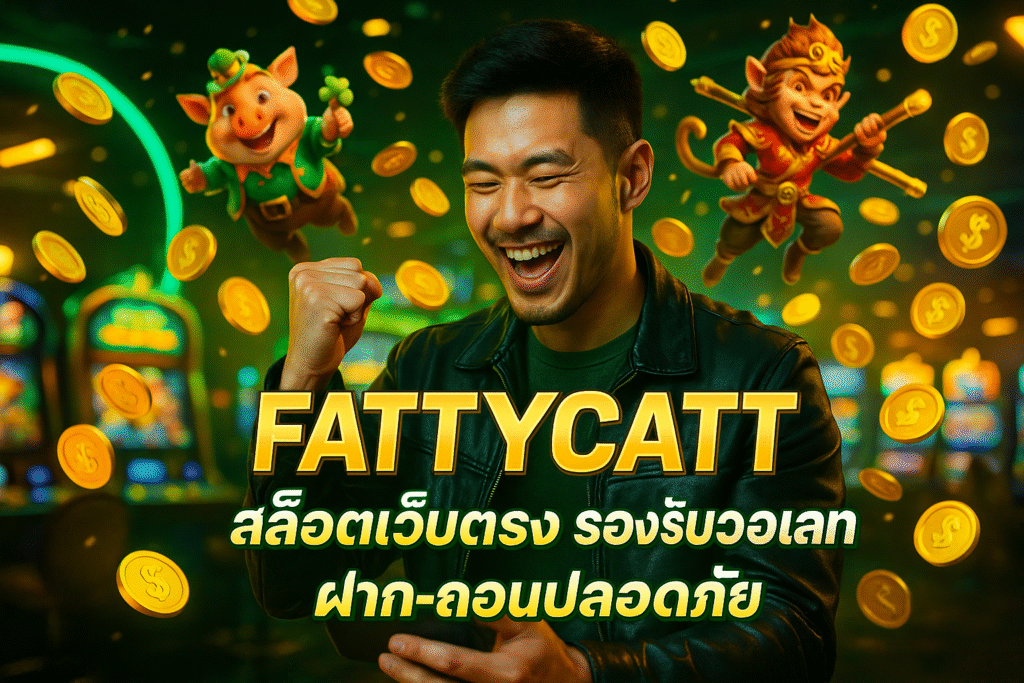 FATTYCATT สล็อตเว็บตรง รองรับวอเลท ฝาก-ถอนปลอดภัย