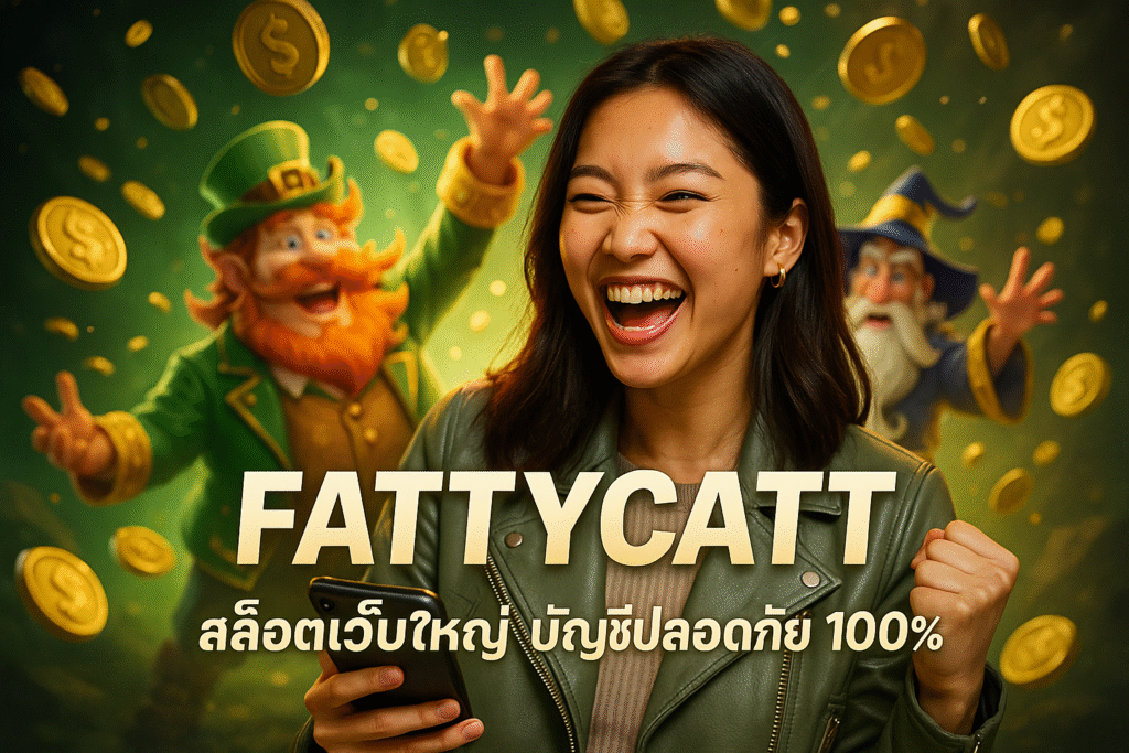 FATTYCATT สล็อตเว็บใหญ่ บัญชีปลอดภัย 100%