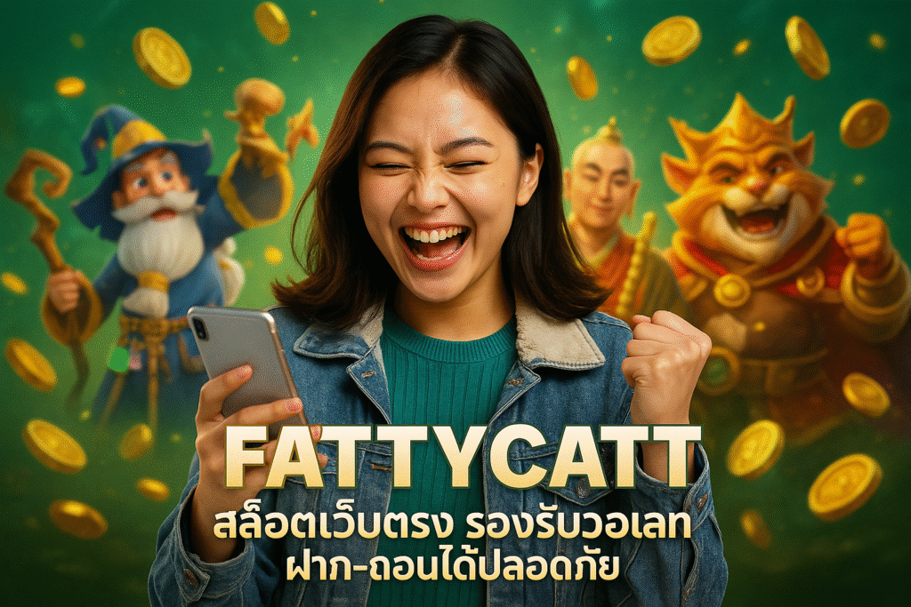 FATTYCATT สล็อตเว็บตรง รองรับวอเลท ฝาก-ถอนได้ปลอดภัย