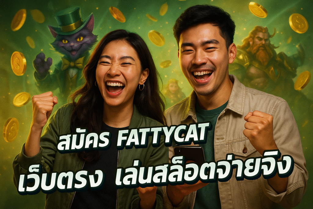 สมัคร FATTYCATT เว็บตรง เล่นสล็อตจ่ายจริง